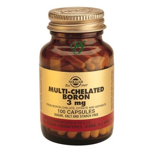 [055654] Boro 3Mg Multiquelado 100 Capsulas - Solgar