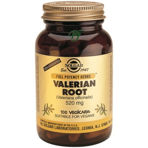 [056109] Valeriana 520Mg 100 Capsulas - Solgar