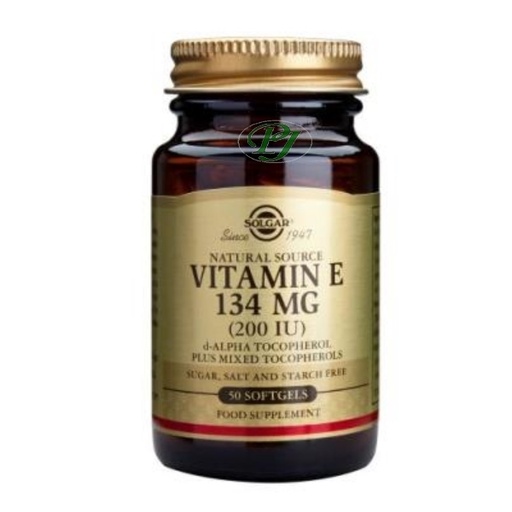 [056149] Vitamina E 200Ui 134Mg  50 Capsulas Aceite - Solgar