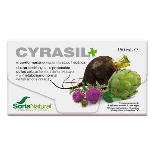 [056189] Cyrasil Plus 15 Viales 10Ml - Soria Natural
