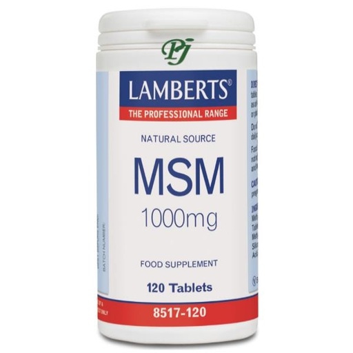 [056451] Msm 1000Mg 120 Cápsulas 8517 - Lamberts