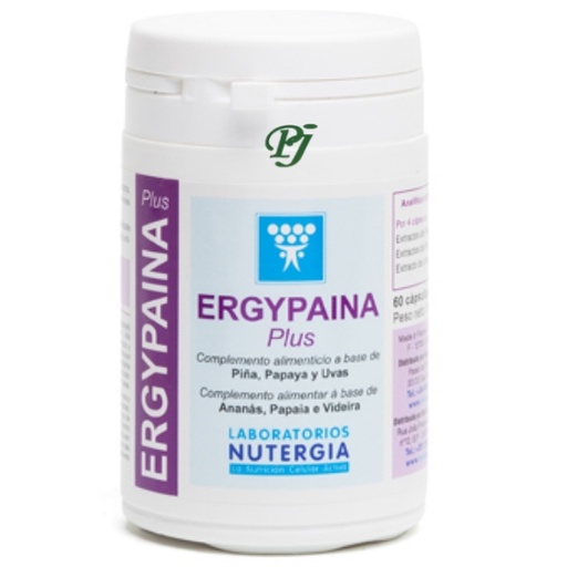[056469] Ergypaina Plus 60 Capsulas - Nutergia