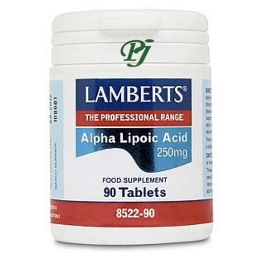 [056504] Acido Alfa Lipoico 90 Tabletas 250Mg - Lamberts