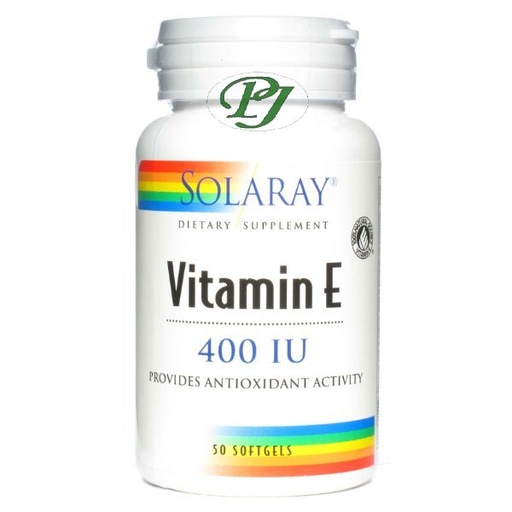 [056667] Vitamina E 400Iu 50 Cápsulas - Solaray