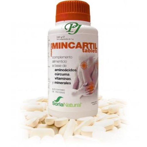 [056719] Mincartil Nuevo Refor 180 Comprimidos 1Gr - Soria Natural