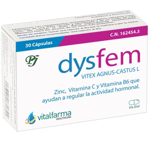 [056949] Dysfem 30 Capsulas - Vitalfarma
