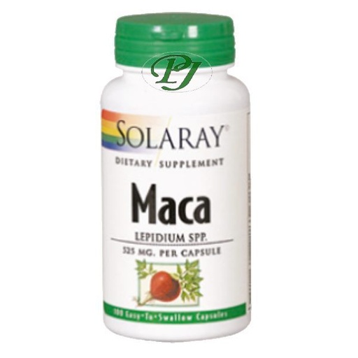 [056980] Maca 100 Cápsulas 525 Mg. - Solaray