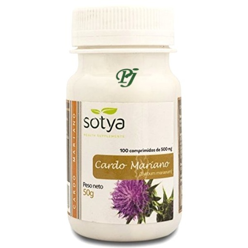 [057862] Cardo Mariano 100 Comprimidos 500Mg - Sotya