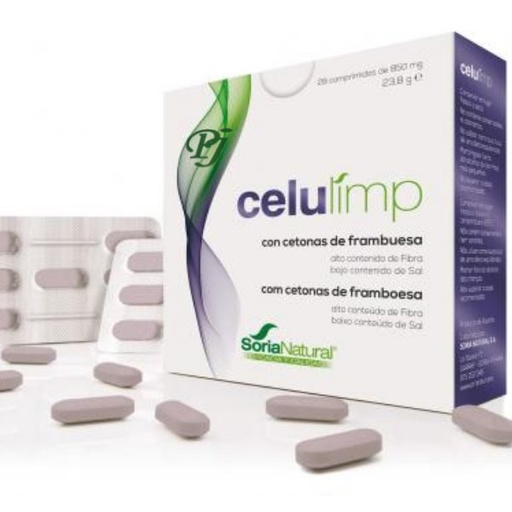 [057878] Celulimp 28 Comprimidos - Soria Natural