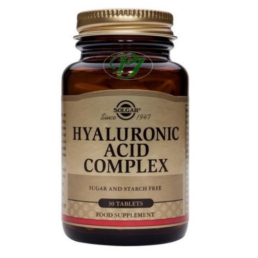 [058091] Acido Hialuronico Complex  30 Comprimidos 120Mg. - Solgar