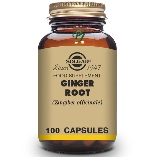 [058123] Jengibre Raiz 100 Capsulas - Solgar