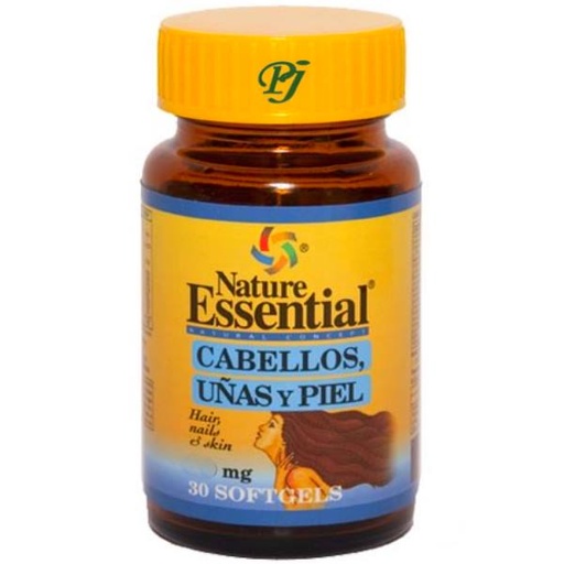 [058186] Cabello Uña Piel 30 Perlas 570Mg - Nature Essential