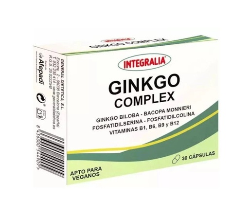 [0503205] Ginkgo Complex 30 Capsulas Integralia