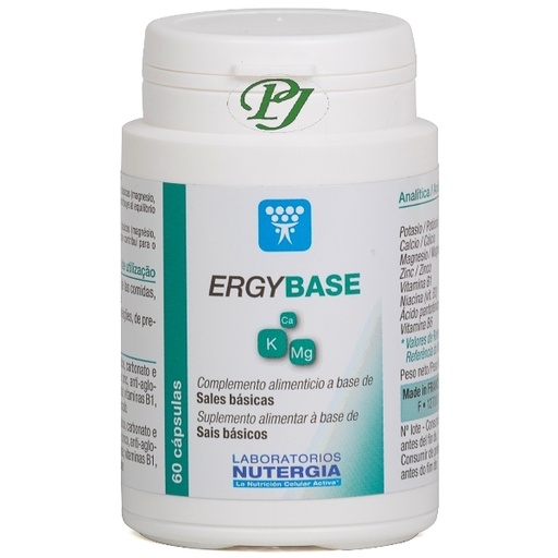[058328] Ergybase 60 Capsulas - Nutergia