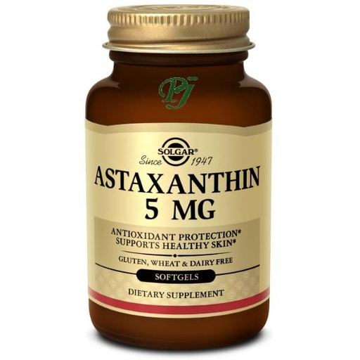 [058381] Astaxanthin 30 Capsulas 5Mg - Solgar