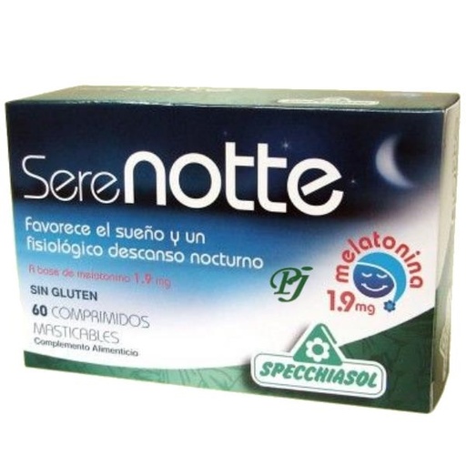 [058387] Serenotte Melatonina 1,9 Mg. 60 Comprimidos - Specchiasol