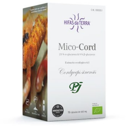 [058537] Cordyceps Sinensis Mico Cord 70 Capsulas - Hifas Da Terra