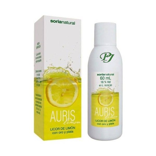 [058654] Auris Limon Con Oro Y Plata 60Ml - Soria Natural