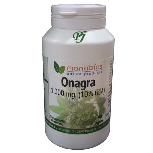 [058892] Onagra 90 Perlas 1000Mg - Manabios