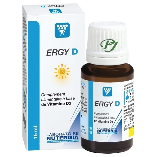 [059104] Ergy D Vitamina D3 15Ml - Nutergia