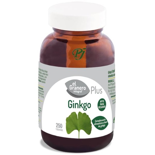 [059334] Ginkgo Biloba Forte 250 Capsulas - El Granero