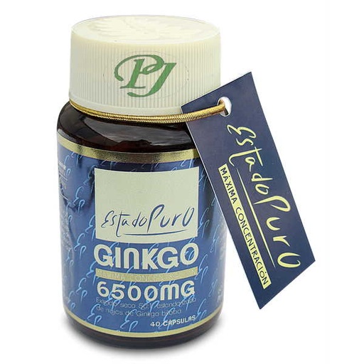 [059386] Ginkgo Estado Puro 40 Capsulas 6500Mg - Tongil