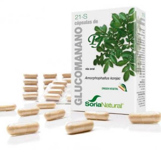 [05939] Glucomanano 21-S Capsulas - Soria Natural
