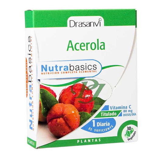 [059399] Acerola 30 Capsulas Vegetales - Drasanvi