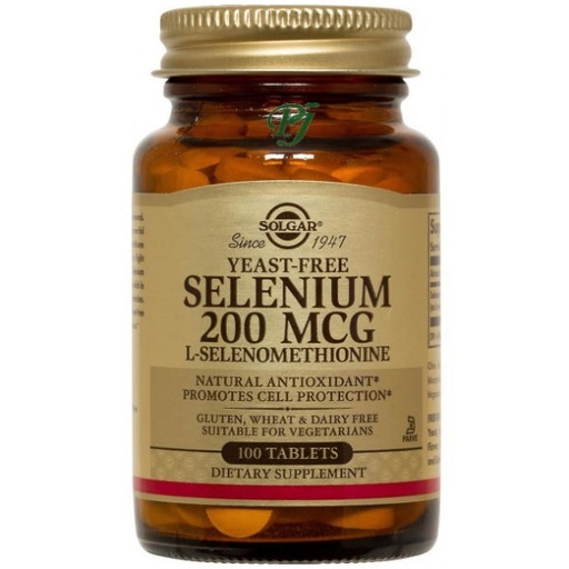 [059414] Selenio Sin Levadura 200Ui 100 Comprimidos - Solgar