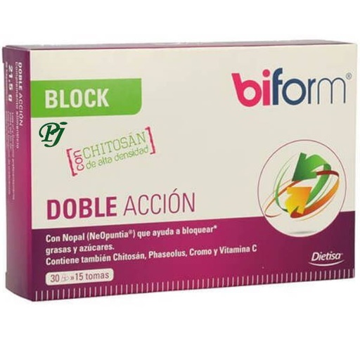 [059556] Biform Block Doble Accion 30 Cápsulas - Dielisa
