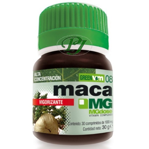 [059587] Vitamin 08 Maca 30 Comprimidos Green Mgdose - Soria Natural