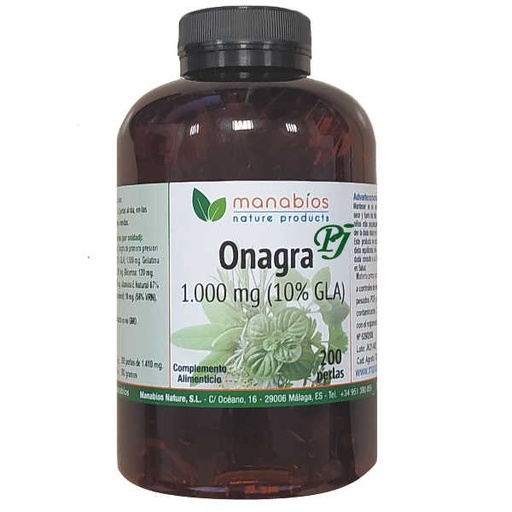 [059606] Onagra 200 Perlas 1000Mg - Manabios