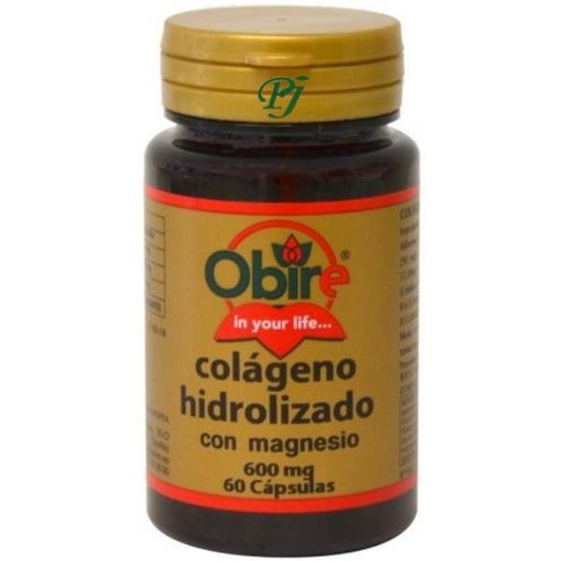 [059718] Colageno +Magnesio 60 Capsulas 600Mg - Obire