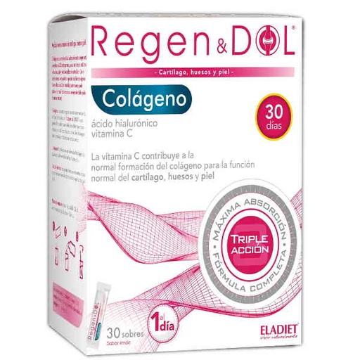 [059721] Regendol Colageno 30 Sobres Sabor Limon - Eladiet
