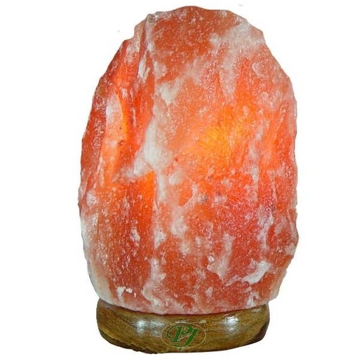 [10198] Lampara Sal Himalaya 1-2 Kg. Cable Y Bombilla