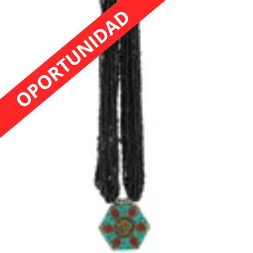 [10315] Collar Simbolos Con Piedras - Tierra Zen