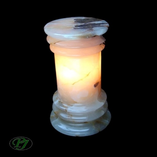 [10373] Lampara Onix Natural Columna - Promineral