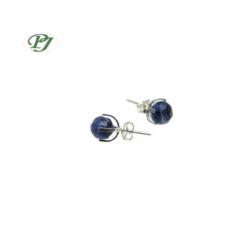 [10461] Pendientes Bola Sodalita - Promineral