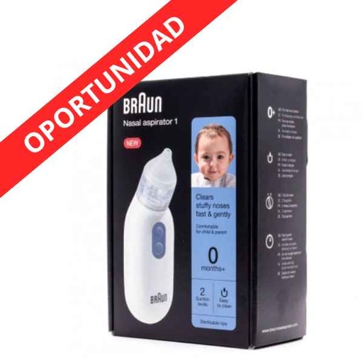 [1300023] Aspirador Nasal Electrico 0+ Meses - Braun