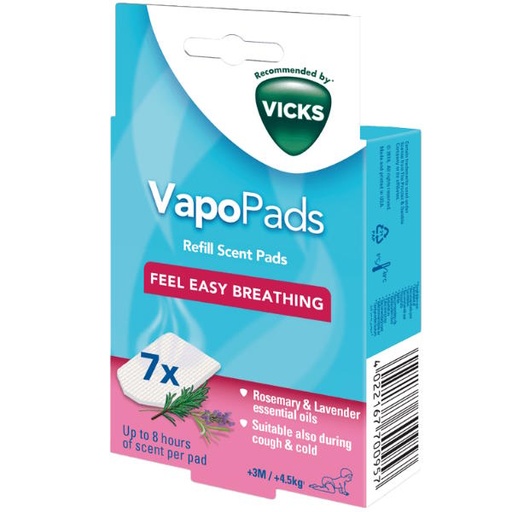 [1300025] Vapopads Romero Lavanda 7Uds - Vicks