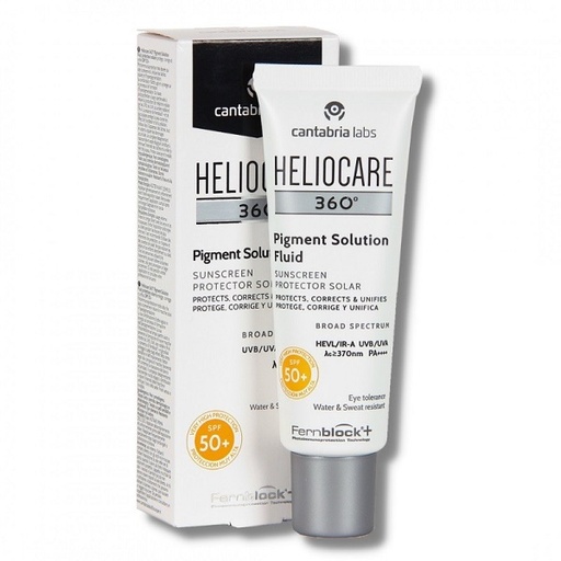 [1300186] Heliocare Spf50+ 360º Pigment Solution Fluid 50Ml Solar - Cantabria Labs