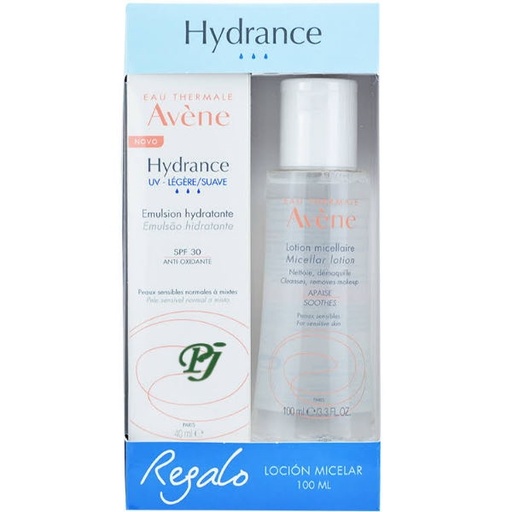 [1300270] Emulsion Hidratante Uv Ligera Spf 30 + Regalo Locion Micelar 100Ml Hydrance - Avene