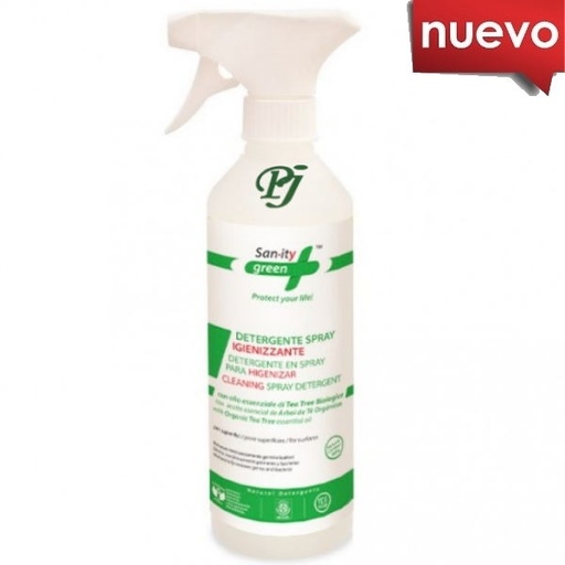 [1300302] Spray Higienizante Superficies 500Ml - Sanity Green