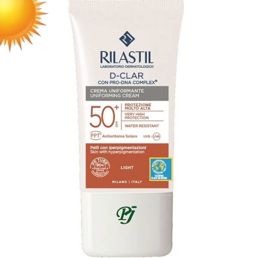 [1300507] D-Clar Solar Crema Fotoprot Light 40Ml - Rilastil