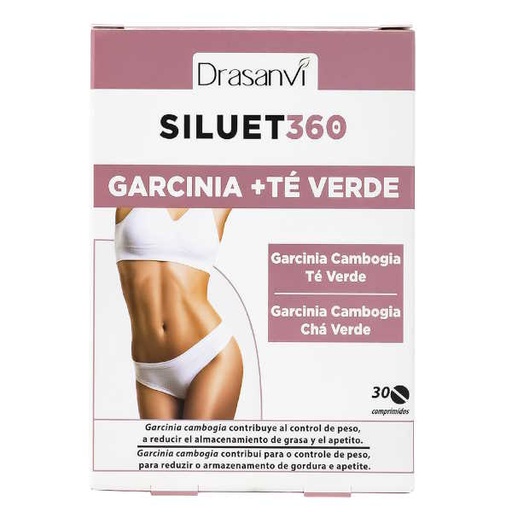 [0505309] Siluet 360º garcinia + te verde 30 cápsulas - Drasanvi