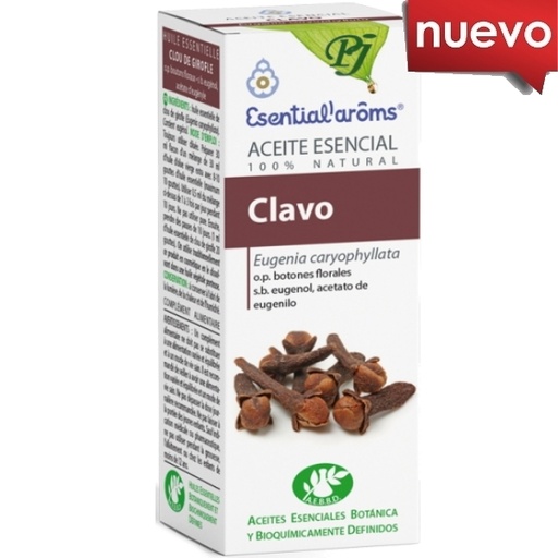 [0503408] Aceite Esencial Clavo 10 Ml. - Dietéticos Intersa