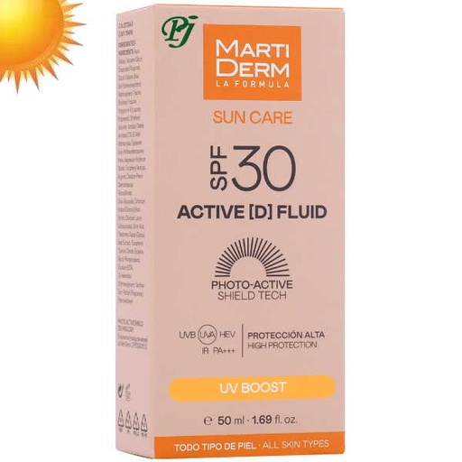 [1300767] Solar 30 Active Fluid Uv Boost 50Ml - Martiderm