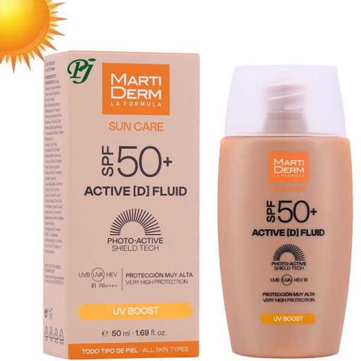 [1300768] Solar 50 Active Fluid Uv Boost 50Ml - Martiderm